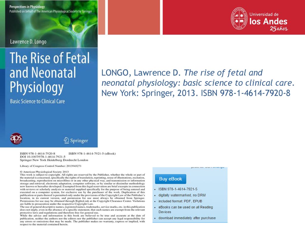 LONGO, Lawrence D. The rise of fetal and neonatal physiology: basic science to clinical care.