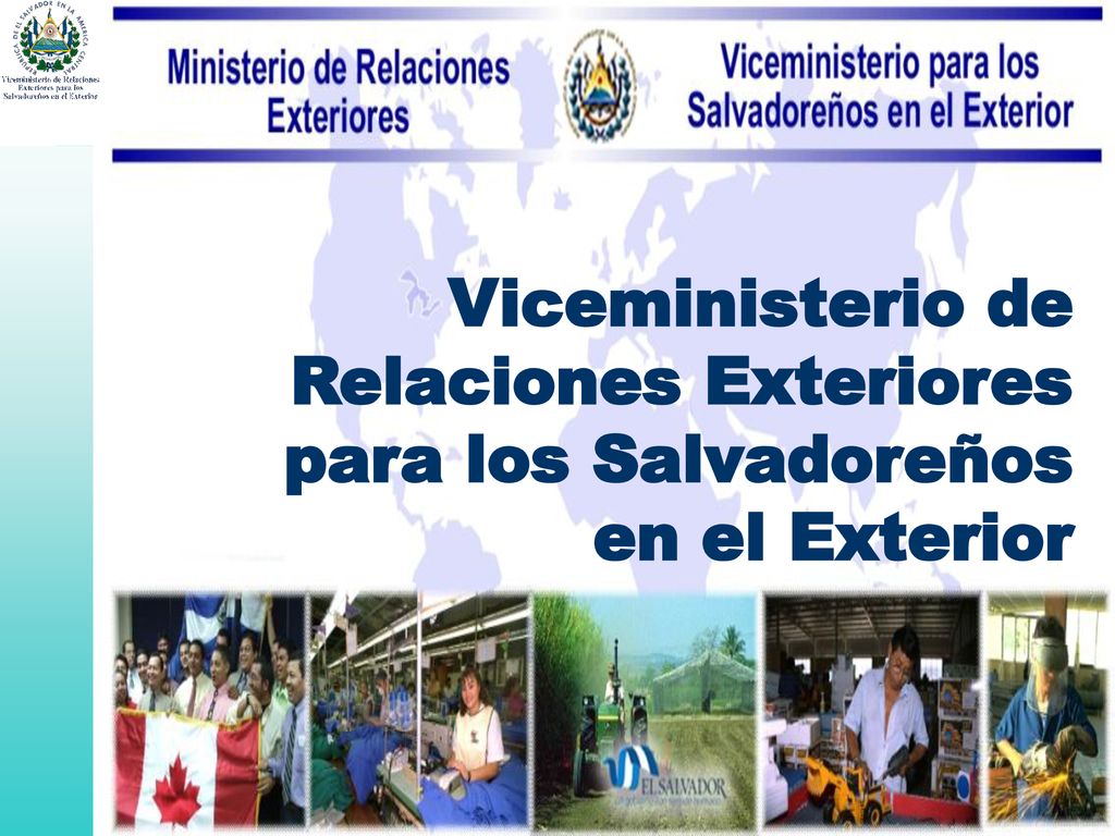 Viceministerio de Relaciones Exteriores para los Salvadoreños en el Exterior