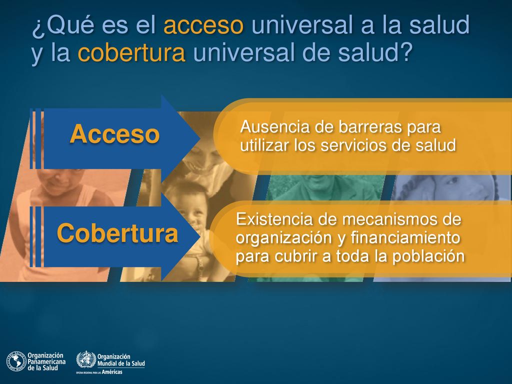 ¿Qué es el acceso universal a la salud y la cobertura universal de salud