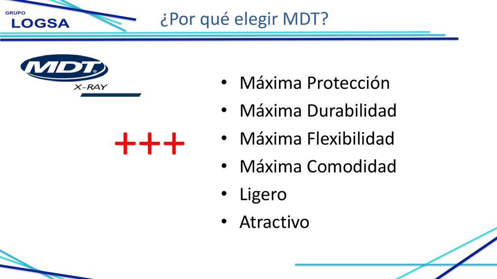 +++ ¿Por qué elegir MDT Máxima Protección Máxima Durabilidad