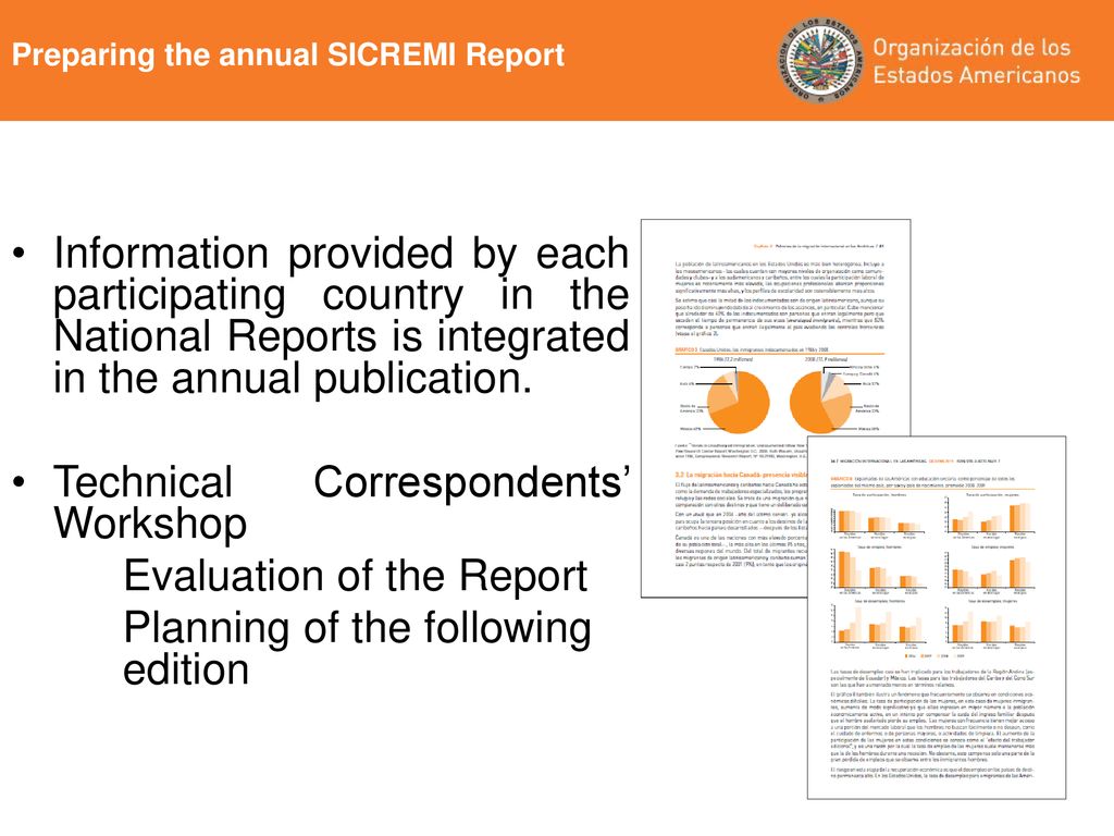 Technical Correspondents’ Workshop Evaluation of the Report