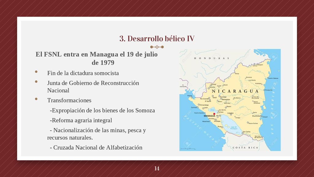 El FSNL entra en Managua el 19 de julio de 1979