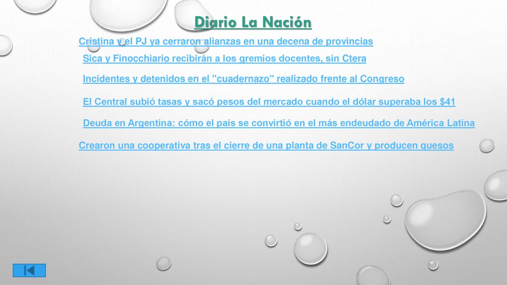 Diario La Nación Cristina y el PJ ya cerraron alianzas en una decena de provincias. Sica y Finocchiario recibirán a los gremios docentes, sin Ctera.