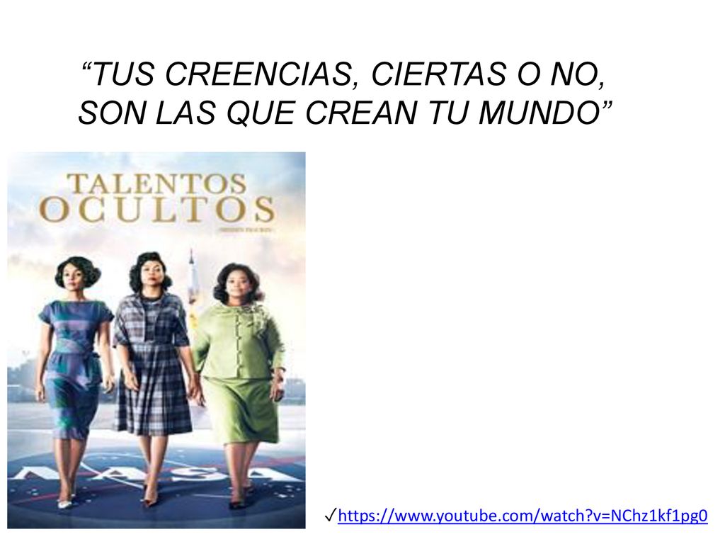 TUS CREENCIAS, CIERTAS O NO, SON LAS QUE CREAN TU MUNDO