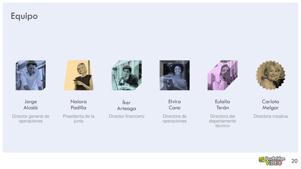 Equipo Jorge Alcalá Naiara Padilla Íker Arteaga Elvira Cano