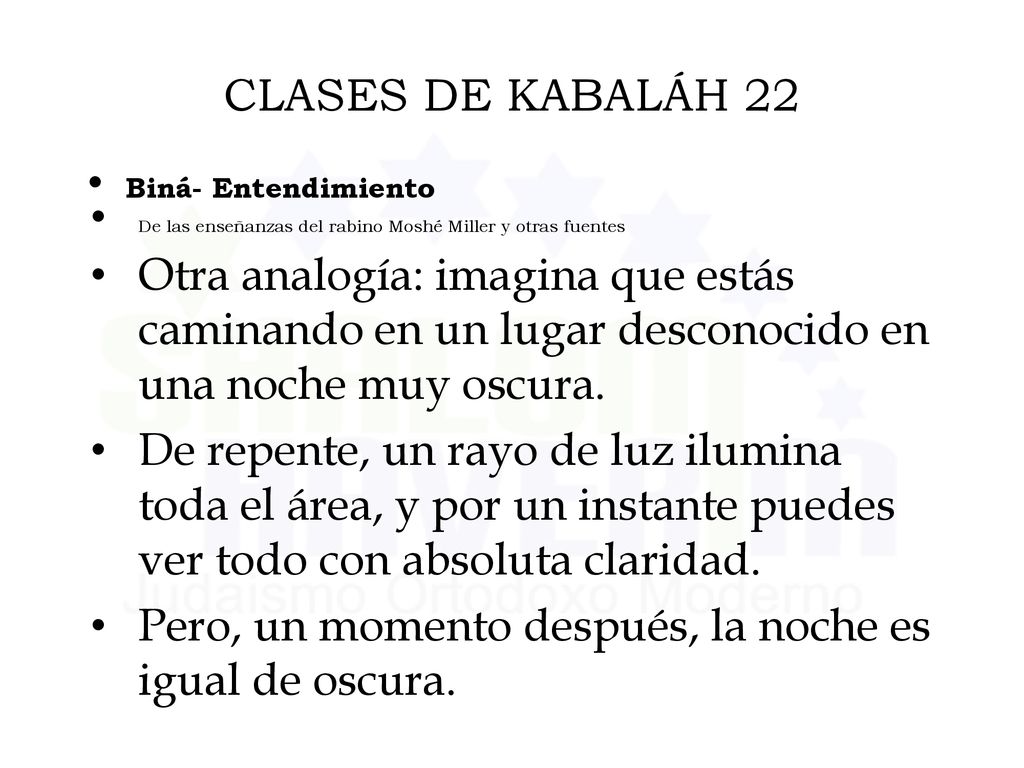 Pero, un momento después, la noche es igual de oscura.