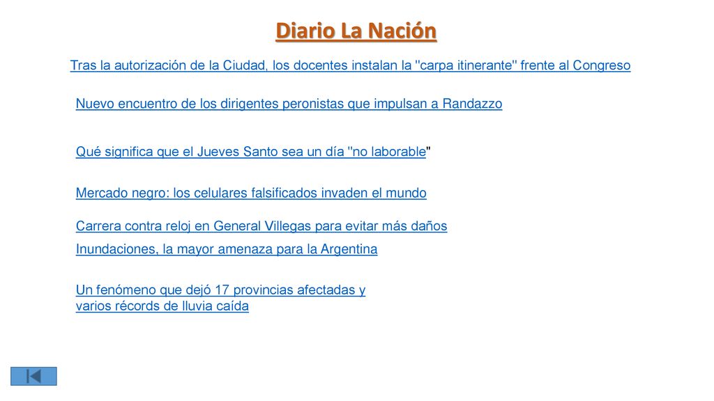 Diario La Nación Tras la autorización de la Ciudad, los docentes instalan la carpa itinerante frente al Congreso.