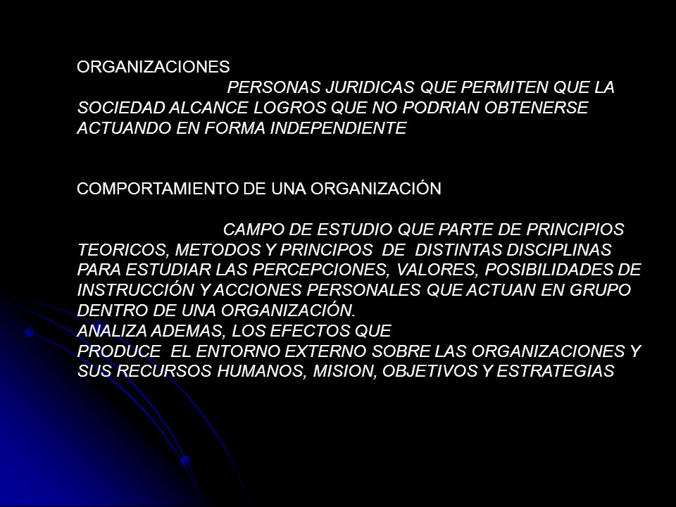 ORGANIZACIONES PERSONAS JURIDICAS QUE PERMITEN QUE LA. SOCIEDAD ALCANCE LOGROS QUE NO PODRIAN OBTENERSE.