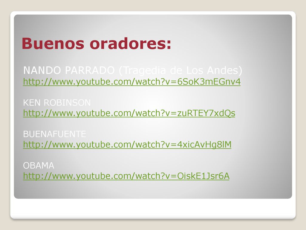 Buenos oradores: NANDO PARRADO (Tragedia de Los Andes)
