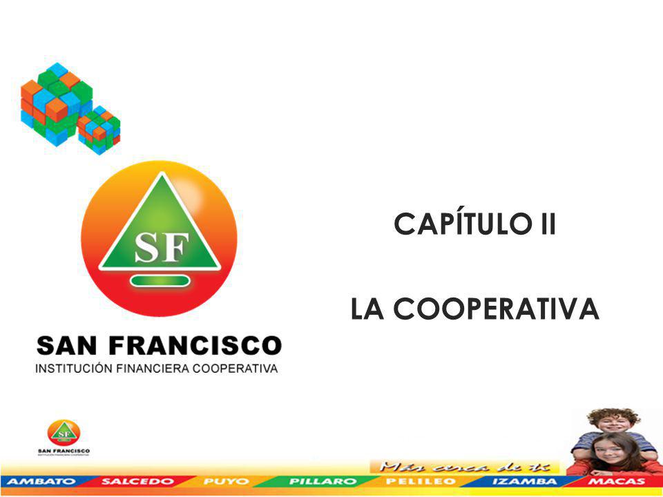 CAPÍTULO II LA COOPERATIVA