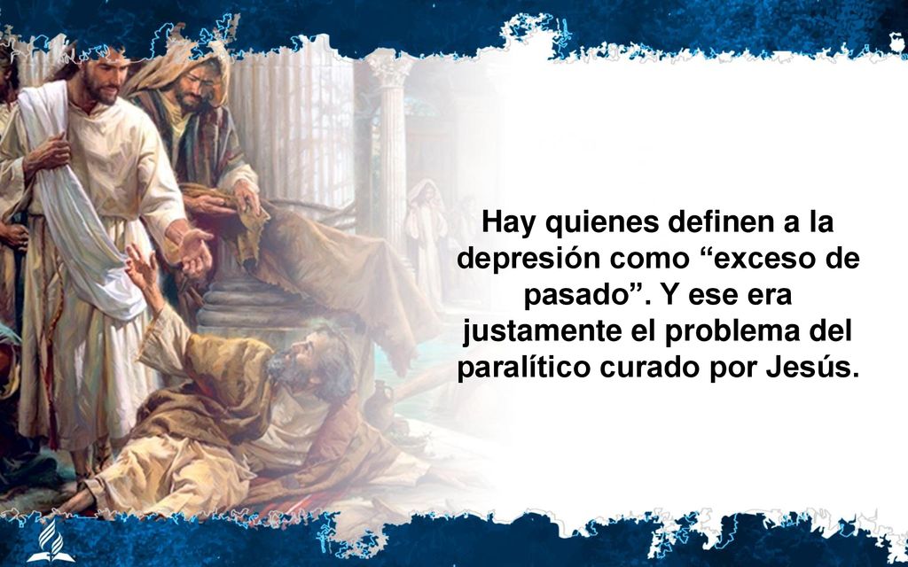 Hay quienes definen a la depresión como exceso de pasado