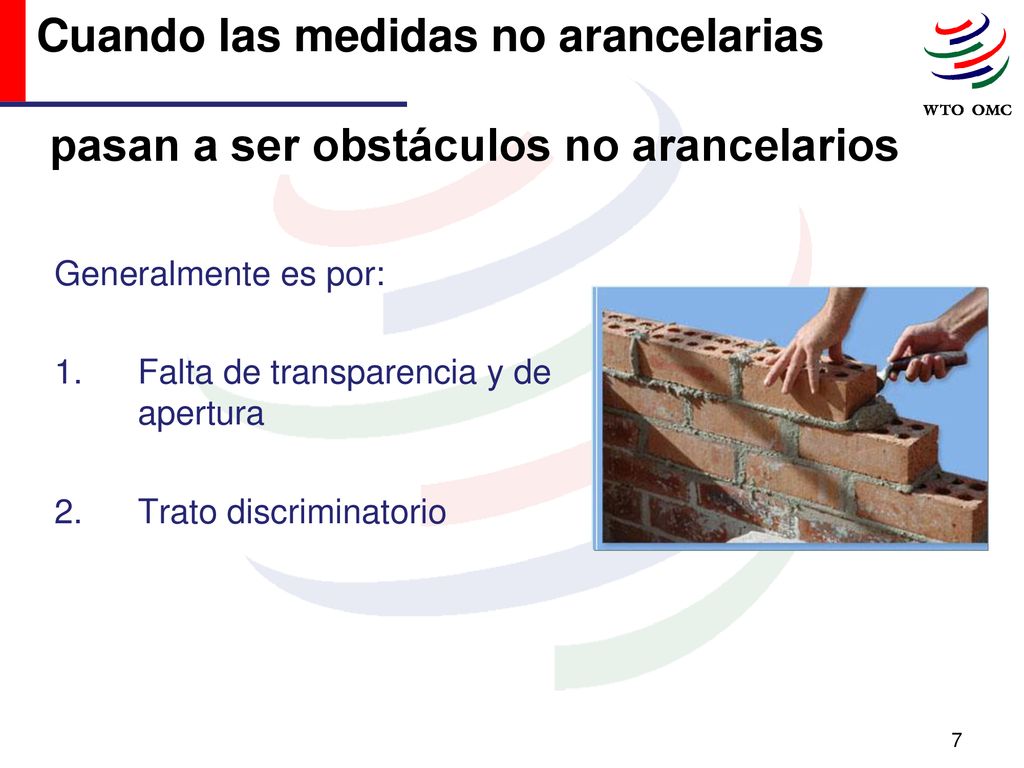 Cuando las medidas no arancelarias pasan a ser obstáculos no arancelarios