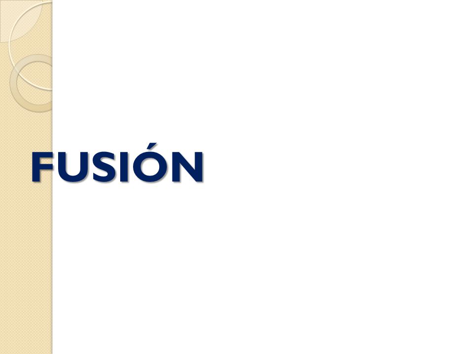 FUSIÓN A continuacion vamos a hacer la demostración del funcionamiento del equipo