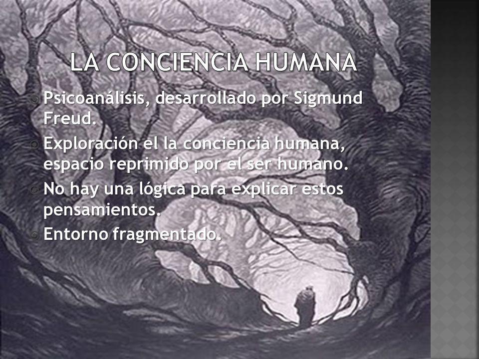 La conciencia humana Psicoanálisis, desarrollado por Sigmund Freud.
