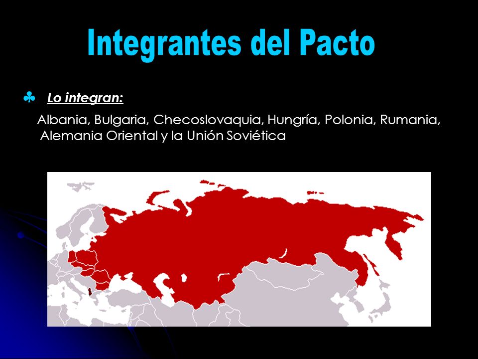 Lo integran: Integrantes del Pacto