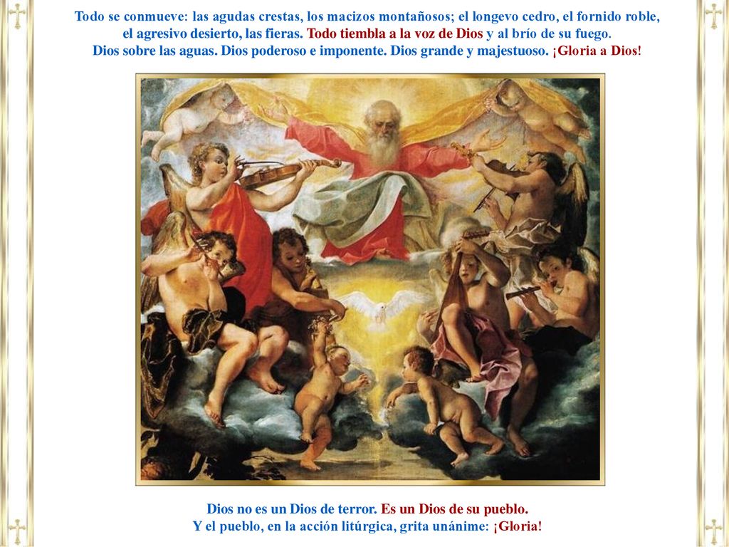 Dios no es un Dios de terror. Es un Dios de su pueblo.