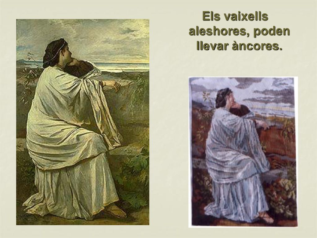 Els vaixells aleshores, poden llevar àncores.