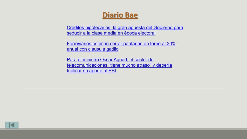 Diario Bae Créditos hipotecarios: la gran apuesta del Gobierno para seducir a la clase media en época electoral.
