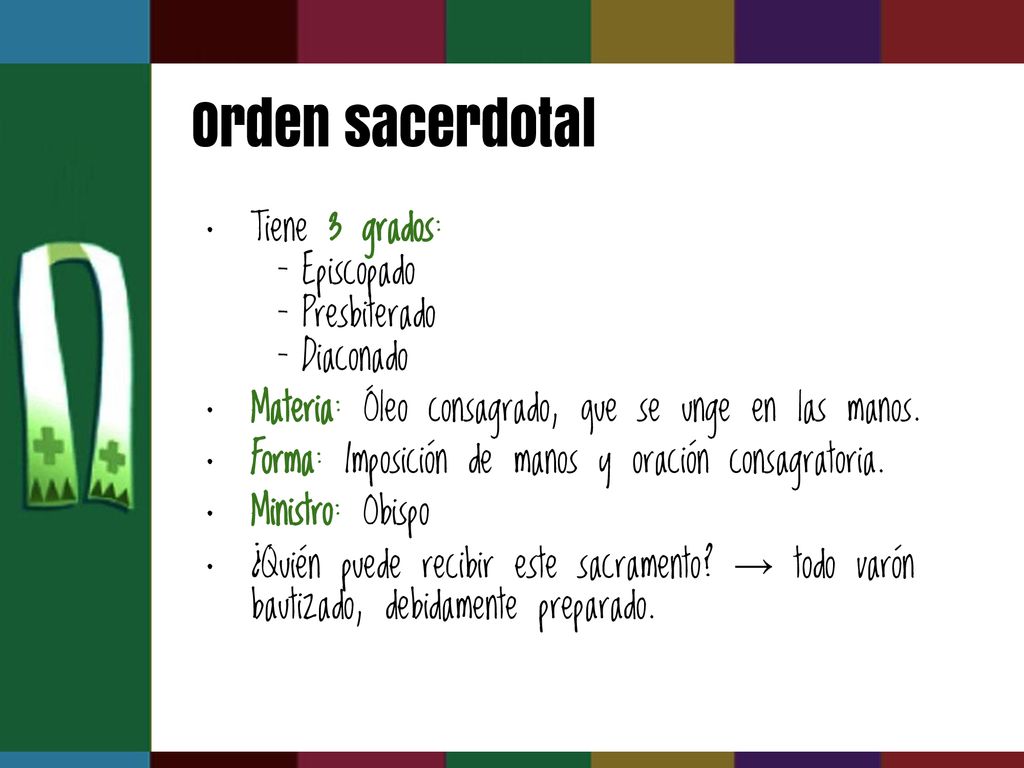 Los Sacramentos. - ppt descargar