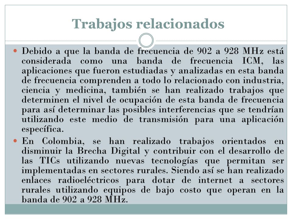 Trabajos relacionados