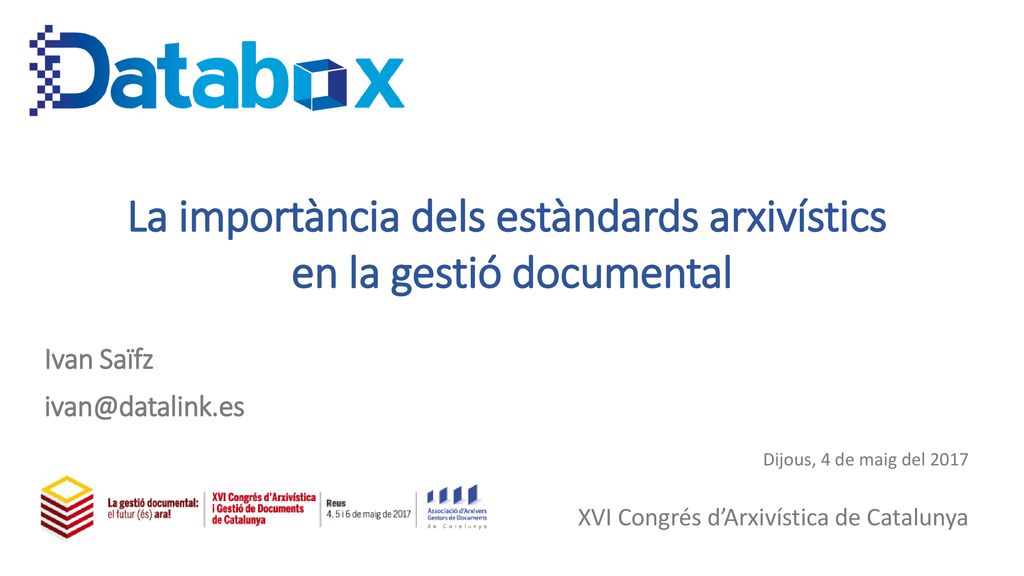La importància dels estàndards arxivístics en la gestió documental