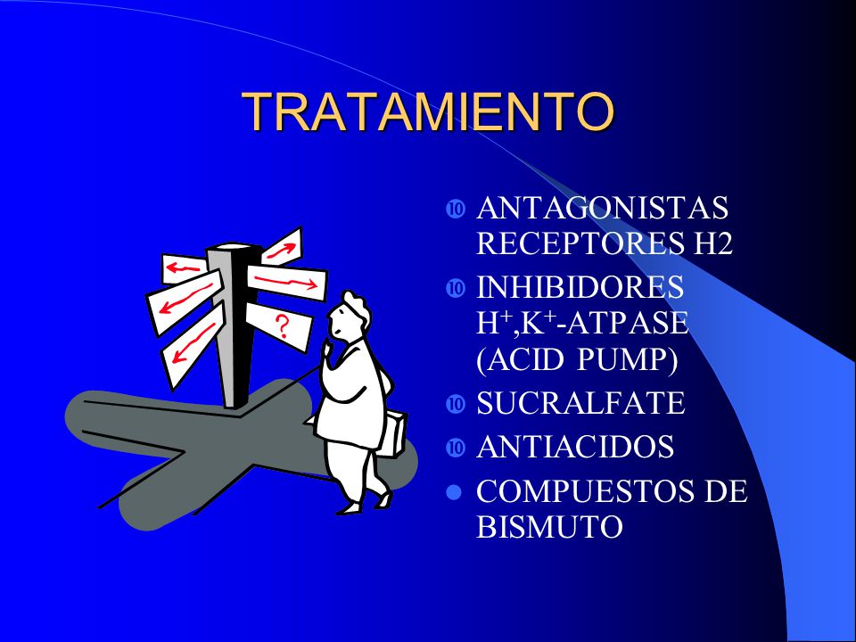 TRATAMIENTO ANTAGONISTAS RECEPTORES H2