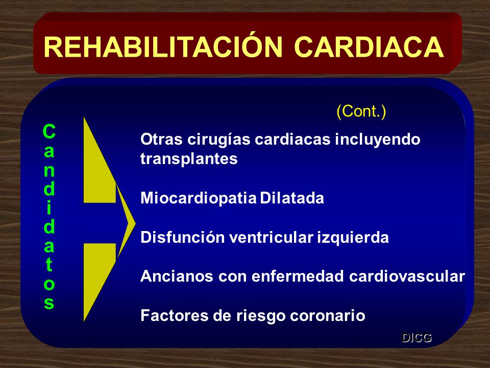 REHABILITACIÓN CARDIACA