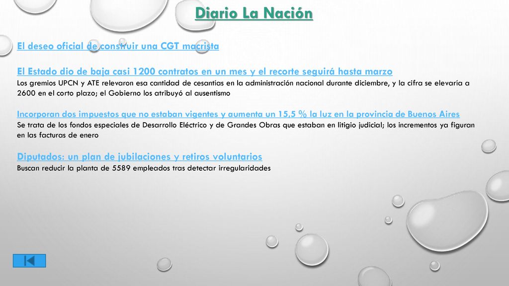 Diario La Nación El deseo oficial de construir una CGT macrista