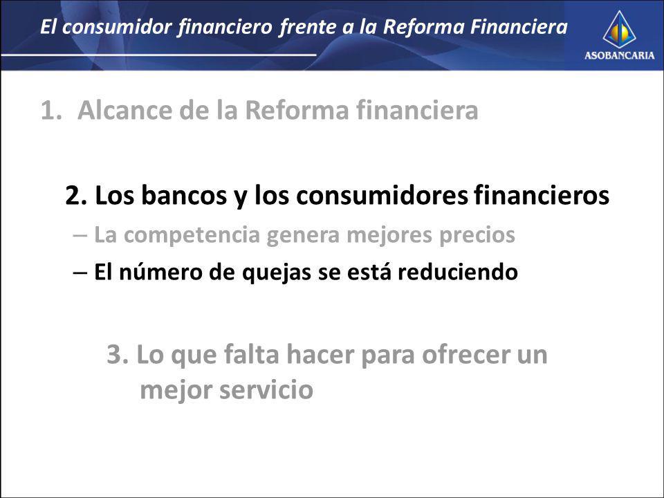 El consumidor financiero frente a la Reforma Financiera