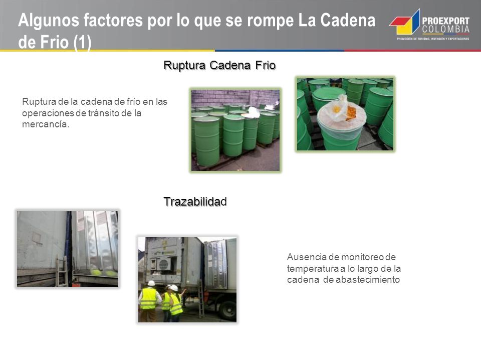 Algunos factores por lo que se rompe La Cadena de Frio (1)