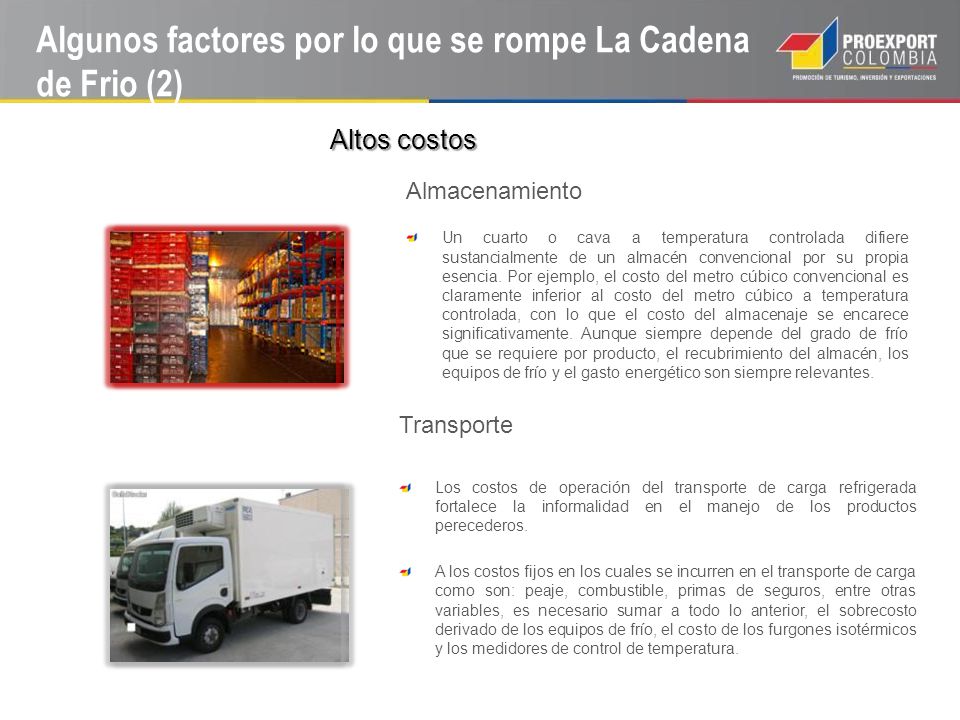 Algunos factores por lo que se rompe La Cadena de Frio (2)