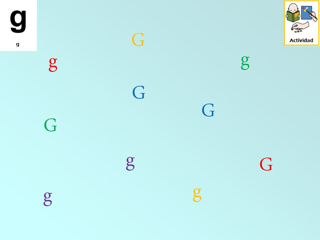 G g g G G G g G g g