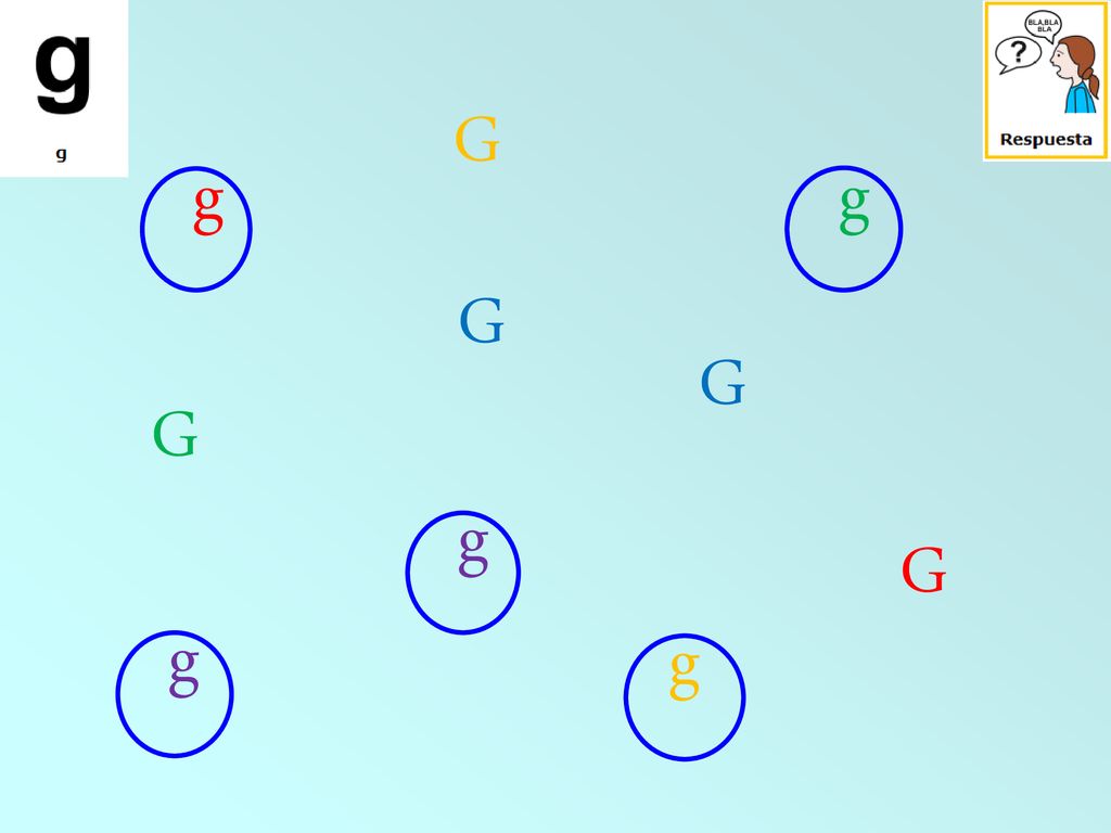 G g g G G G g G g g