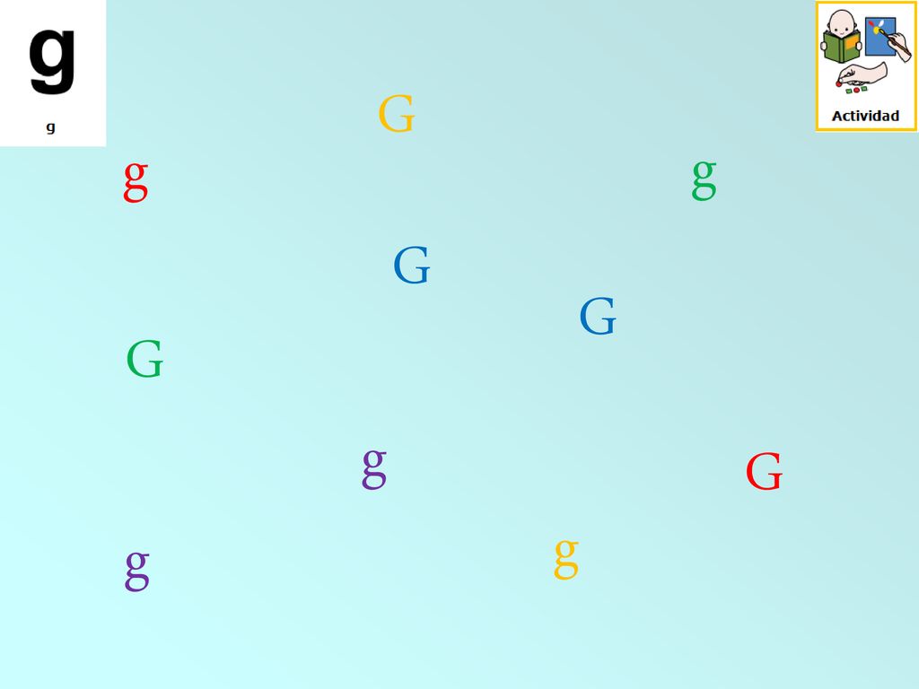 G g g G G G g G g g