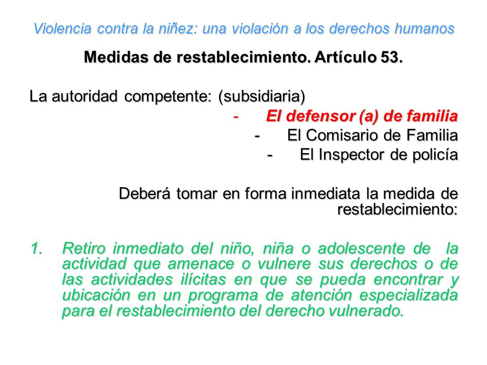 Violencia contra la niñez: una violación a los derechos humanos