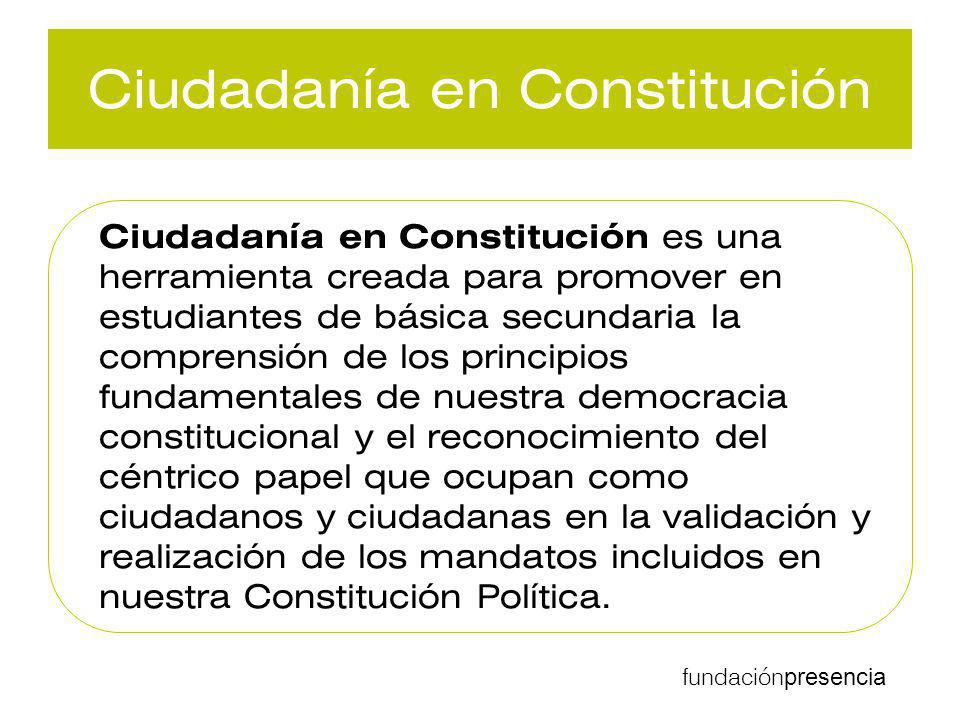 Ciudadanía en Constitución
