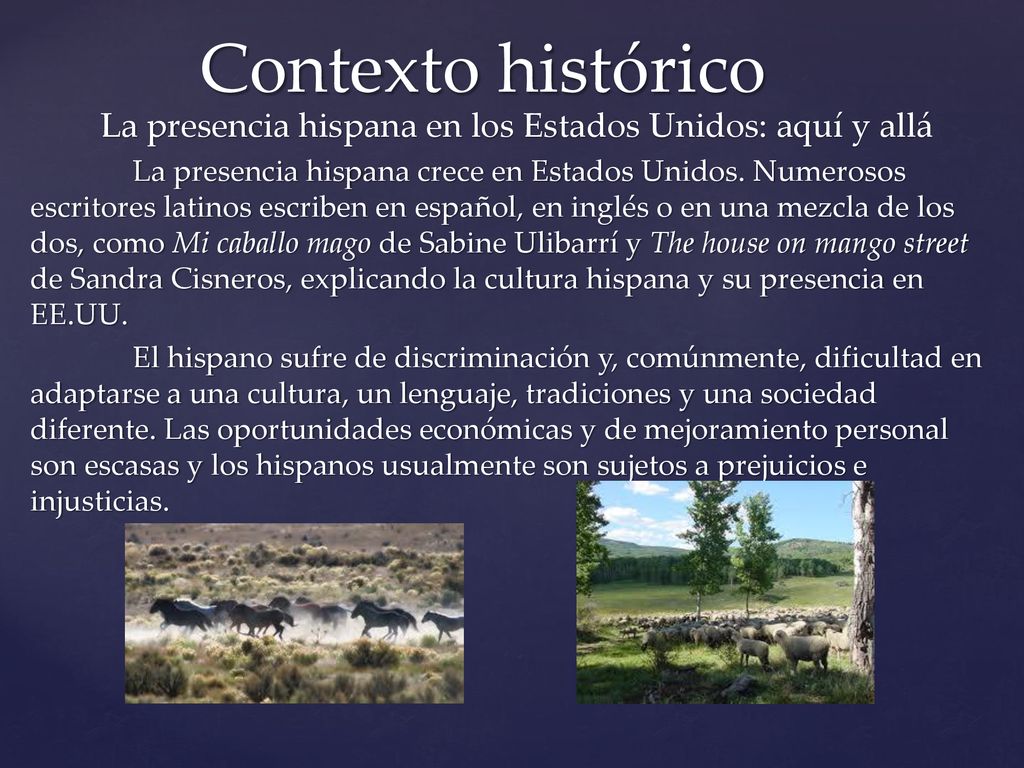 La presencia hispana en los Estados Unidos: aquí y allá