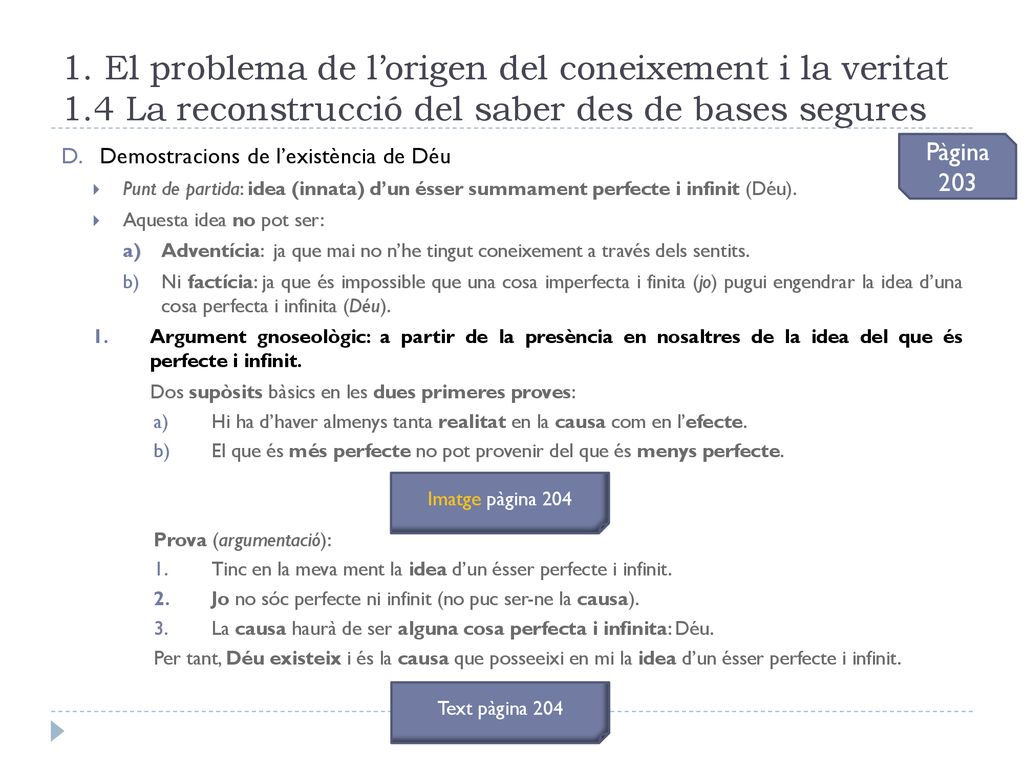 1. El problema de l’origen del coneixement i la veritat 1