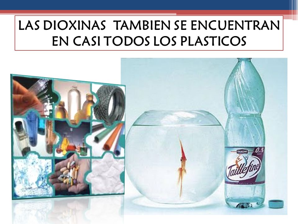 LAS DIOXINAS TAMBIEN SE ENCUENTRAN EN CASI TODOS LOS PLASTICOS