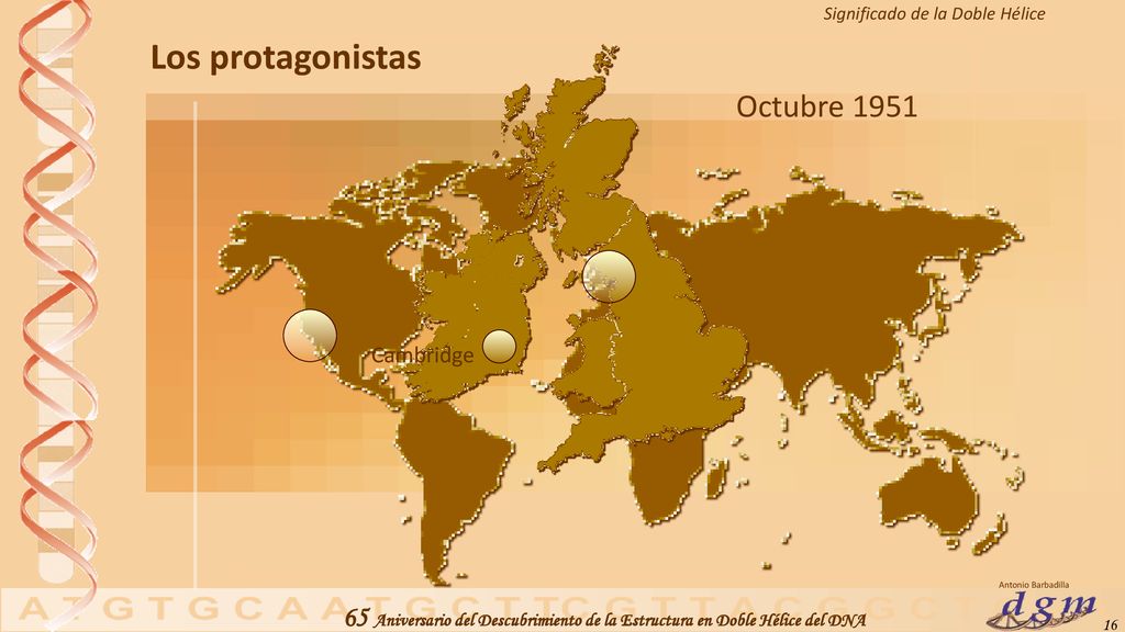 Los protagonistas Octubre 1951 Cambridge