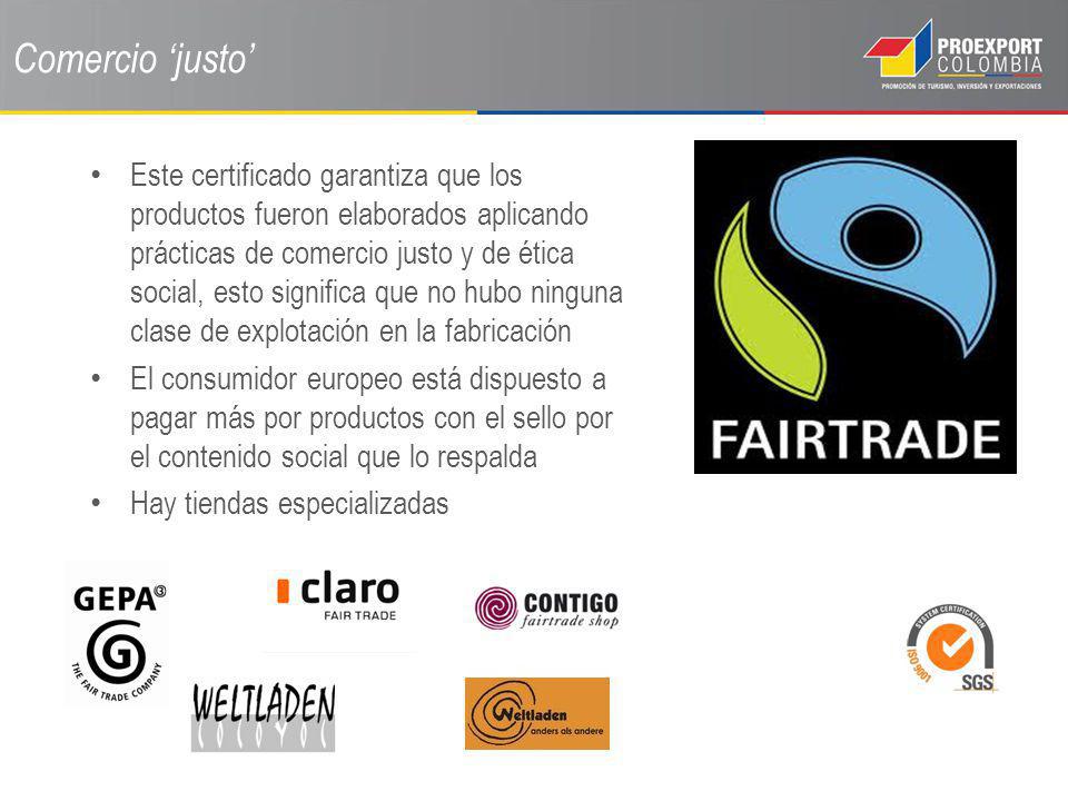 Comercio ‘justo’