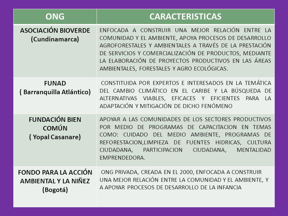 ( Barranquilla Atlántico) FONDO PARA LA ACCIÓN AMBIENTAL Y LA NIÑEZ