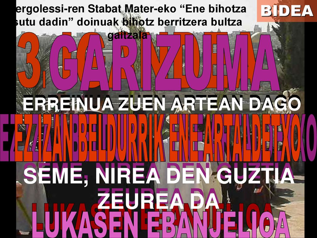 SEME, NIREA DEN GUZTIA ZEUREA DA SEME, NIREA DEN GUZTIA ZEUREA DA