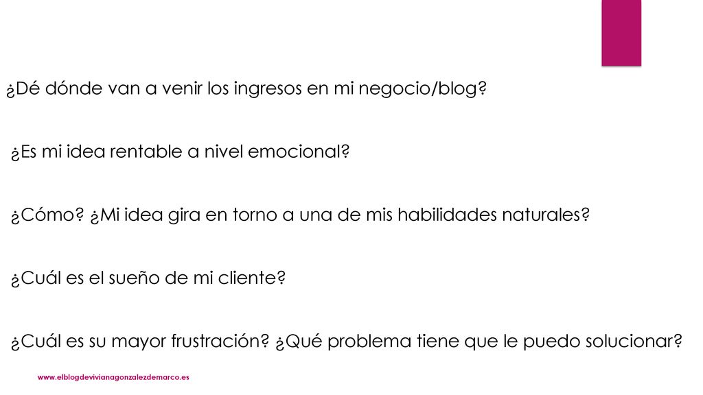 ¿Dé dónde van a venir los ingresos en mi negocio/blog