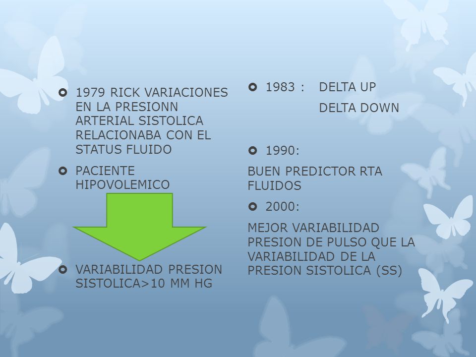 1979 RICK VARIACIONES EN LA PRESIONN ARTERIAL SISTOLICA RELACIONABA CON EL STATUS FLUIDO