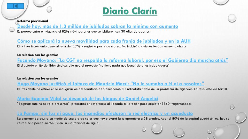 Diario Clarín Reforma previsional. Desde hoy, más de 1,3 millón de jubilados cobran la mínima con aumento.