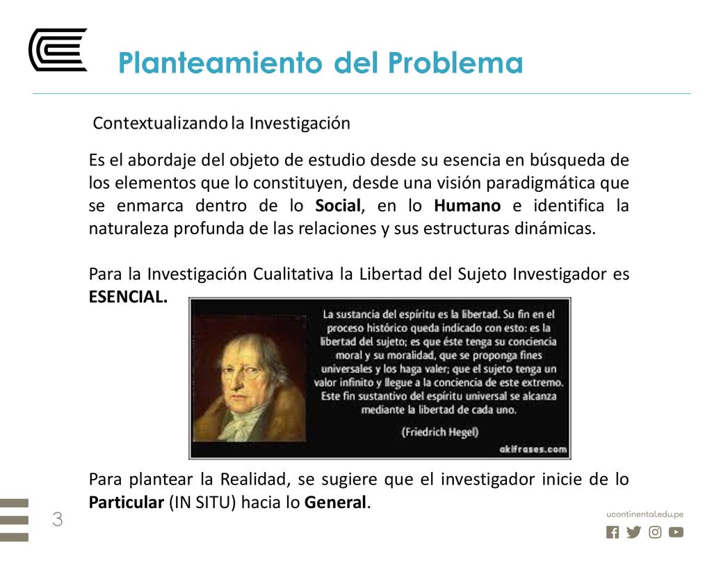 Es el abordaje del objeto de estudio desde su esencia en búsqueda de los elementos que lo constituyen, desde una visión paradigmática que se enmarca dentro de lo Social, en lo Humano e identifica la naturaleza profunda de las relaciones y sus estructuras dinámicas.