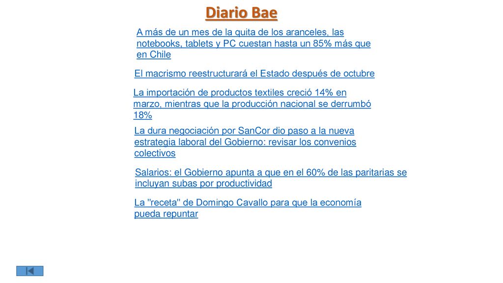 Diario Bae A más de un mes de la quita de los aranceles, las notebooks, tablets y PC cuestan hasta un 85% más que en Chile.