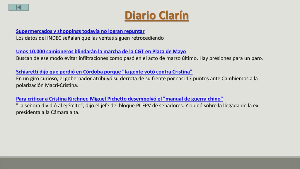 Diario Clarín Supermercados y shoppings todavía no logran repuntar