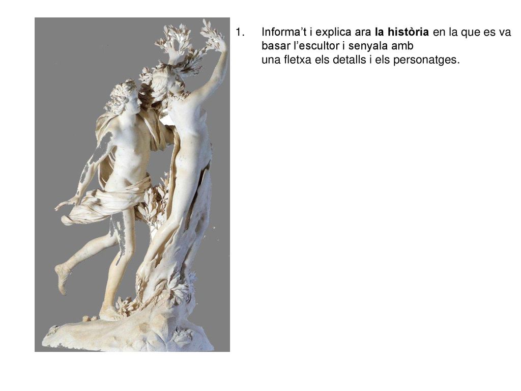Informa’t i explica ara la història en la que es va